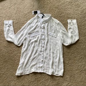 Brand new Mango Button Down Shirt